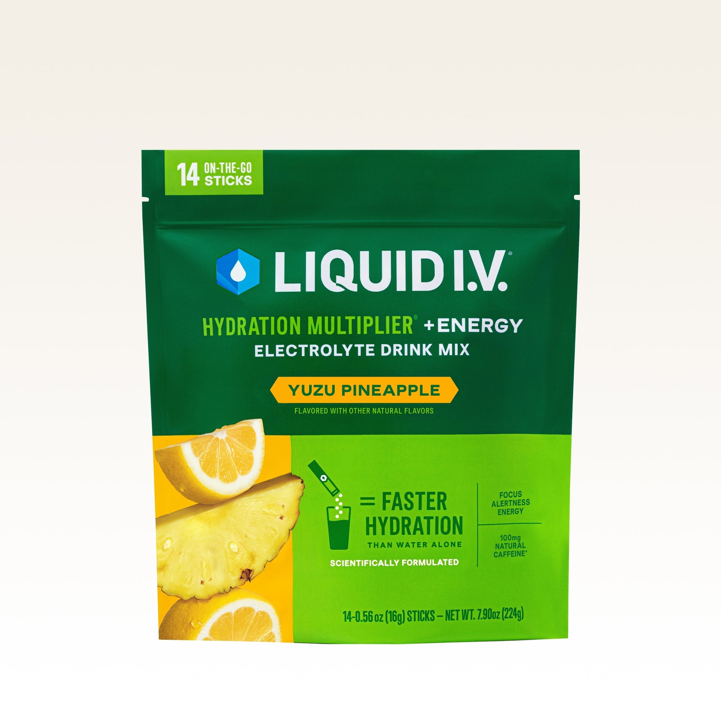 Yuzu Pineapple Hydration Multiplier® +Energy - Active Pack