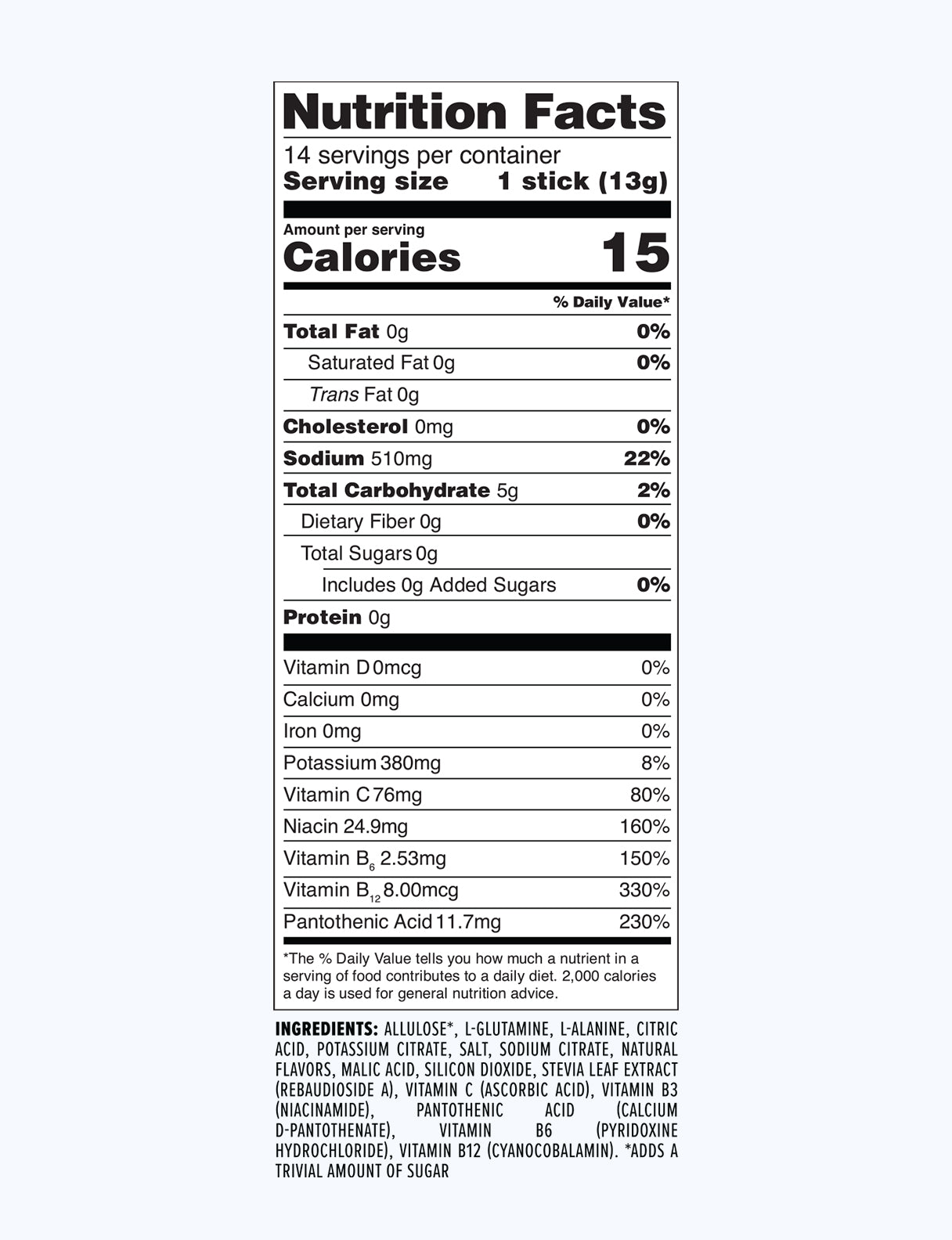 3ct Sugar-Free Sample Pack (LL, WP, GG) - Easy Set